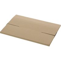 【底面A4】ラクポスBOX 縦215×横305×高さ10mm クラフト 1袋（10枚入）HEIKO