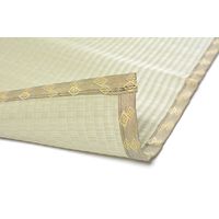 萩原 上敷き 水洗い可 祇園（ぎおん） 江戸間 6帖 グリーン 159057360 1枚（直送品）