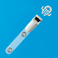 西敬 名札用パーツ ハンドクリップ B-20D 1袋(10個入)