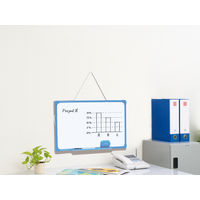 ナカバヤシ ロジカルホワイトボード 450×300mm LBP-N4530 1セット(3枚:1枚×3)