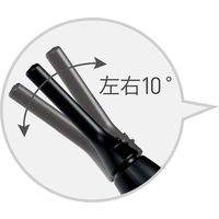 パナソニック ファースト フェイスシェーバー ER-GM40-K 黒 水洗い対応 電池式 マユコーム付 マユカバー付