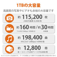 HDD 外付け 1TB ポータブル 2年保証 Rugged Mini LAC301558 LaCie 1個（直送品）