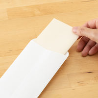 サクラ・シノコウ 伊予和紙封筒 長形4号 月華 白 10枚 インクジェットプリンタ対応 SEG-WH 10個