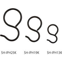 清水 アイアンPフック 全長50mm (3個入) SH-IPH19K 1セット(2パック)（直送品）