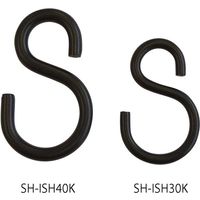 清水 アイアンSフック 全長36mm (3個入) SH-ISH30K 1セット(5パック)（直送品）