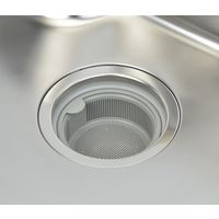 カクダイ ガオナ シンク用 ゴミカゴ 排水口のゴミ受け (細かい目 ゴミを逃さない プラスチック製) GA-PB080 1個