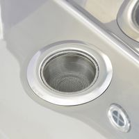 カクダイ ゴミカゴ シンク用 ステンレス製 GA-PB094 1個