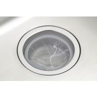 カクダイ ガオナ 流し用ゴミ受けネット 伸縮素材 丸型・角型兼用 浅型ゴミかご用 GA-PF029 1セット(100枚)