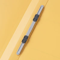 アスクル　フラットファイルPP製　A4タテ厚とじ　背幅28mm　イエロー　5冊 オリジナル（わけあり品）