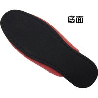 センコー チェッカー 機能素材 スリッパ 約26.5cm ブラウン FF140399 1足