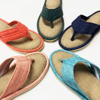 センコー SDS　サニーサニー　鼻緒 スリッパ　約22.5cm　ターコイズブルー SDS150399 1足（直送品）