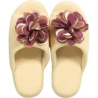 センコー SDSドゥースメランジェ　トイレ3点セット（マット・洗浄ふたカバー・スリッパ）ベージュ SDS160925 1セット（直送品）