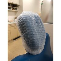 ファーストレイト　スリムキャップ ホワイト FR-5005 不織布　使い捨て　感染予防　伸縮タイプ　１箱（100枚入）