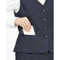 ボンマックス BONOFFICE ベスト ボルドー １３号 AV1275-3-13（直送品）