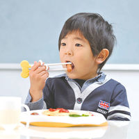 KJC エジソンのお箸 1 右手用 ブルー 2歳~就学前まで 12個セット 320717 1セット(12個)（直送品）