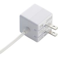 エレコム スマートフォン・タブレット用AC充電器/2.0A出力/Type-Cケーブル一体型/1.5m/ホワイトフェイス MPA-ACCX02WF 1個