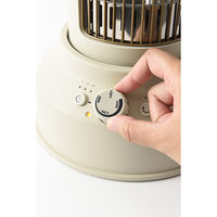 BRUNO ブルーノ カーボンファンヒーター ノスタルストーブL リニューアル BOE077-GRG グレージュ