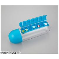アズワン お薬ケース付ボトル レッド 65-1336-58 1個（直送品）
