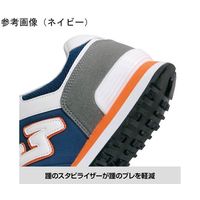 ケイワーク チャンプセーフティスニーカー グレー 26cm 65-2344-12 1足（直送品）