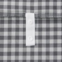 無印良品 再生ポリエステル使い 乾きやすい 掛ふとんカバー D 190×210cm用 マスタードチェック 良品計画