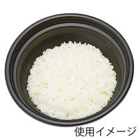 リスパック 麺容器 麺丼 本体 黒 004460463 1袋(50枚)