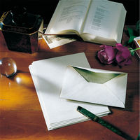 G.ラロ ヴェルジェ・ド・フランス 便箋 A5 ホワイト gl11400 1冊(50枚)