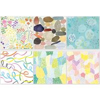 デザインフィル オリガミ 15角 ブロック モチーフ 34501006 1パック