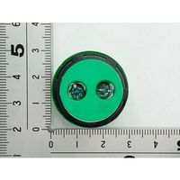 共立電子産業 DC4ー100V LEDデジタル電圧計 丸型 緑 65-9620-81 1個（直送品）