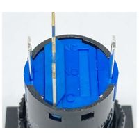 共立電子産業 照光式プッシュスイッチ 長方形 モーメンタリ 緑色 24V 65-9644-99 1個（直送品）