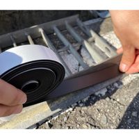 和気産業 グレーチング騒音防止 ゴムシート 2枚入り BGH-11 1セット(4パック)（直送品）