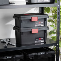 JEJアステージ ツールボックスST380 ブラック 1個