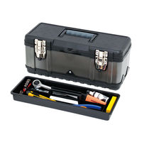 JEJアステージガンメタツールボックス TK-390G1個