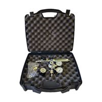 光明理化学工業 圧縮空気中不純物測定セット(配管接続アダプター付き)※トレーサビリテイ証明書なし P-40CA 1式 67-3153-55（直送品）