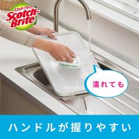 スリーエム（3M）スコッチブライト キッチン用ミニブラシ 抗菌 まな板 ホットプレート シンク K-504J（1個入）