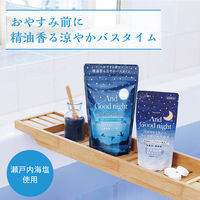 ビューウェル アンドグッドナイト ゆったりバスソルトM ブリーズラベンダー 280g グローバルプロダクトプランニング 夏におすすめ 入浴剤