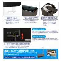 スーパーターボ トリプルボックス 600 淡水・海水用 1個 コトブキ工芸