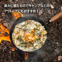 イシガキ 鉄鋳物 スキレット 18cm 木柄 IH ガス火対応 4454 1個