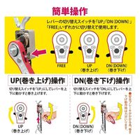 ベスト・アンサー レバーホイスト VW 0.1t lh-vw010 1台（直送品）