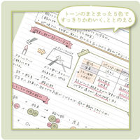 ゼブラ マイルドライナー サンリオ 5色セット ナチュラルマイルド色 WKT7-SR2-5C-NTC 1セット