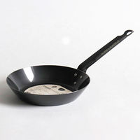 ベストコ 共柄 純鉄 フライパン 20cm IH対応 プロスタッフ ND-2003 1セット(3個)