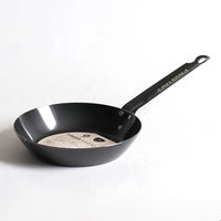 ベストコ 共柄 純鉄 フライパン 18cm IH対応 プロスタッフ ND-2002 1セット(3個)