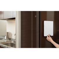 伊勢藤 ゴミ袋＆保存袋用ホルダー M ホワイト マグネット付 1個 キッチン収納