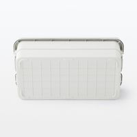 無印良品 再生ポリプロピレン入り 頑丈収納ボックス 特大 約幅78×奥行39×高さ37cm 約70L 1セット（1個×2）