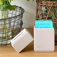 サラサドットコム b2c ランドリーソープケース 石鹸ケース ホワイト cjb0041 wh 1個