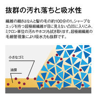 テラモト FXマイクロ抗菌クロス　緑 300×400ｍｍ   CL3749101　1枚
