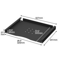 トヨダプロダクツ メニュースタンドシリーズ メニューホルダー（ネジ固定式） UMH-1 1セット（1個×5）