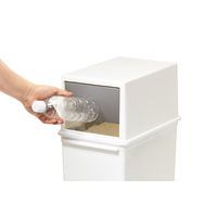 吉川国工業所 フロントオープントラッシュビン 25スリム LBD-08 ゴミ箱 25L 1個