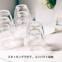 HARIO (ハリオ) 耐熱 スタック グラス 2個セット HSG-1624 1セット(2個入)