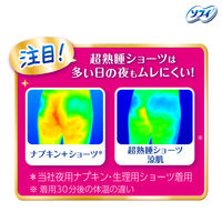 【数量限定】ナプキン 生理用品 ソフィ 超熟睡ショーツ 涼肌 特に多い夜用 M~L 1個（5枚）ユニ・チャーム