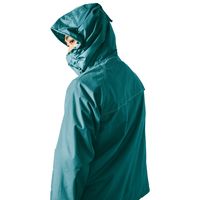 【レインウェア】 Makku（マック） デイリーレインスーツ 上下セット 合羽（カッパ） ターコイズ EL AS-5120 1着